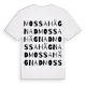 Mossahägnad ordlek t-shirt