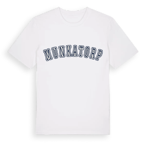 Munkatorp college t-shirt – ekologisk bomull t-shirt från Pinshirt