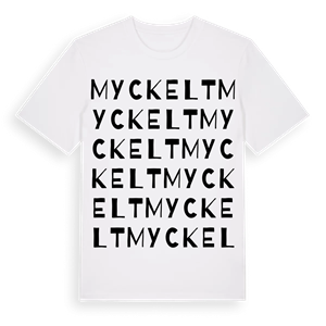 Myckelt ordlek t-shirt – ekologisk bomull t-shirt från Pinshirt