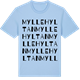 Blue Soul t-shirt med Myllehyltan ordlek t-shirt