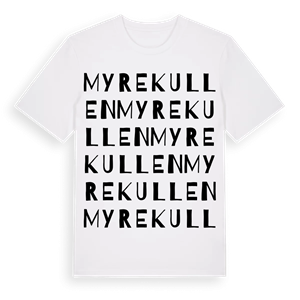 Myrekullen ordlek t-shirt – ekologisk bomull t-shirt från Pinshirt