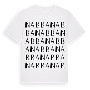 Nabba ordlek t-shirt – ekologisk bomull t-shirt från Pinshirt
