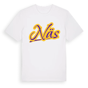 Näs baseball t-shirt – ekologisk bomull t-shirt från Pinshirt