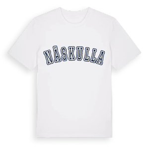 Näskulla college t-shirt – ekologisk bomull t-shirt från Pinshirt