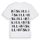 Näskulla ordlek t-shirt