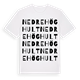 Nedre Höghult ordlek t-shirt