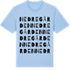 Blue Soul t-shirt med Nedregården ordlek t-shirt