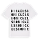 Nickelsbo ordlek t-shirt