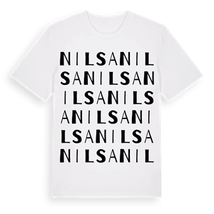 Nilsa ordlek t-shirt – ekologisk bomull t-shirt från Pinshirt
