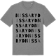 Mid Heather Gray t-shirt med Nissaryd ordlek t-shirt