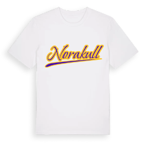 Norakull baseball t-shirt – ekologisk bomull t-shirt från Pinshirt