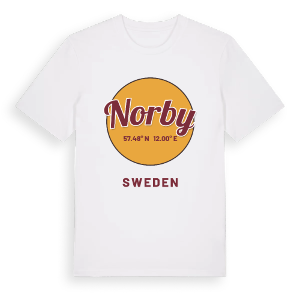Norby cirkel t-shirt – ekologisk bomull t-shirt från Pinshirt