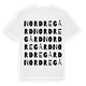 Nordregård ordlek t-shirt