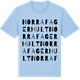 Blue Soul t-shirt med Norra Fagerhult ordlek t-shirt