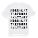 Norra Kattarp ordlek t-shirt