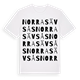 Norra Sävsås ordlek t-shirt