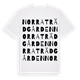 Norra Trädgården ordlek t-shirt