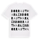 Norra Utmarken ordlek t-shirt