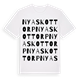 Nya Skottorp ordlek t-shirt