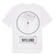 White t-shirt med Nyelund t-shirt