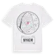 White t-shirt med Nyhem t-shirt