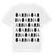 Öarna ordlek t-shirt