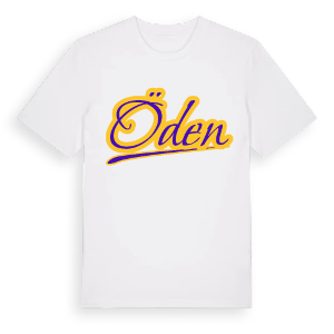 Öden baseball t-shirt – ekologisk bomull t-shirt från Pinshirt