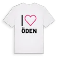 Jag älskar Öden t-shirt stort tryck