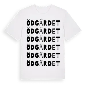 Ödgärdet ordlek t-shirt – ekologisk bomull t-shirt från Pinshirt