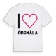 Jag älskar Ödsmåla t-shirt stort tryck