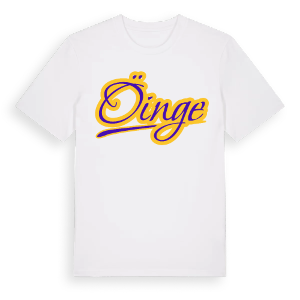 Öinge baseball t-shirt – ekologisk bomull t-shirt från Pinshirt