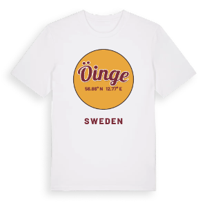 Öinge cirkel t-shirt – ekologisk bomull t-shirt från Pinshirt