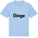 Blue Soul t-shirt med Öinge fetstil t-shirt