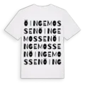 Öingemossen ordlek t-shirt