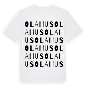 Olahus ordlek t-shirt – ekologisk bomull t-shirt från Pinshirt