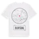 White t-shirt med Olofsdal t-shirt
