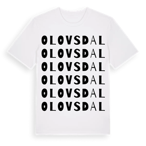 Olovsdal ordlek t-shirt – ekologisk bomull t-shirt från Pinshirt