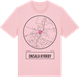 Pink Cotton t-shirt med Onsala kyrkby t-shirt