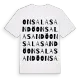 Onsala Sandö ordlek t-shirt