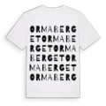 Ormaberget ordlek t-shirt
