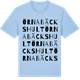 Blue Soul t-shirt med Örnabäckshult ordlek t-shirt
