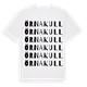 Örnakull ordlek t-shirt