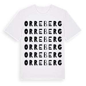Orreberg ordlek t-shirt – ekologisk bomull t-shirt från Pinshirt
