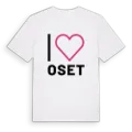 Jag älskar Oset t-shirt stort tryck