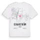 Oskarström karta t-shirt