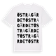 Östra gärdet ordlek t-shirt