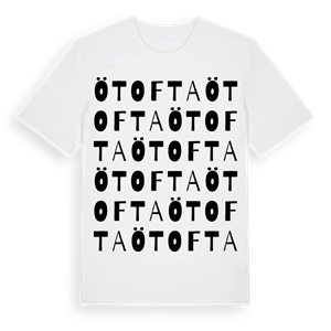 Ötofta ordlek t-shirt – ekologisk bomull t-shirt från Pinshirt
