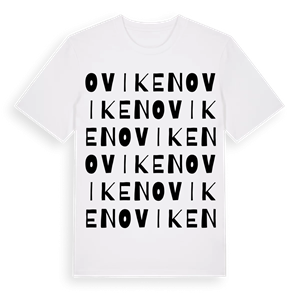 Oviken ordlek t-shirt – ekologisk bomull t-shirt från Pinshirt
