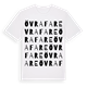 Övra Fare ordlek t-shirt