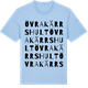 Blue Soul t-shirt med Övra Kärrshult ordlek t-shirt